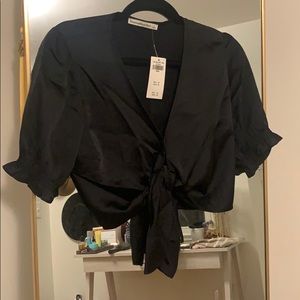 Abercrombie Cropped Blouse